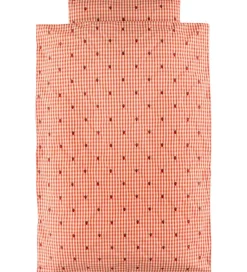 Sovetid|Sengetøj*Flöss Sengetøj - Baby - Molly - Berry Gingham