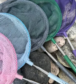 Strandlegetøj*Follow the Duck Net - Telescopic Net - Blush Rose