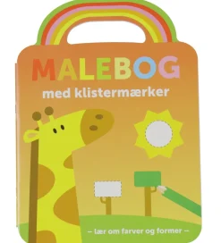 Malebog*Forlaget Bolden Malebog m. Klistermærker - Giraf