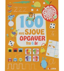 Forlaget Bolden Opgavebog - 100 Nye Sjove Opgaver - Fra 6 År