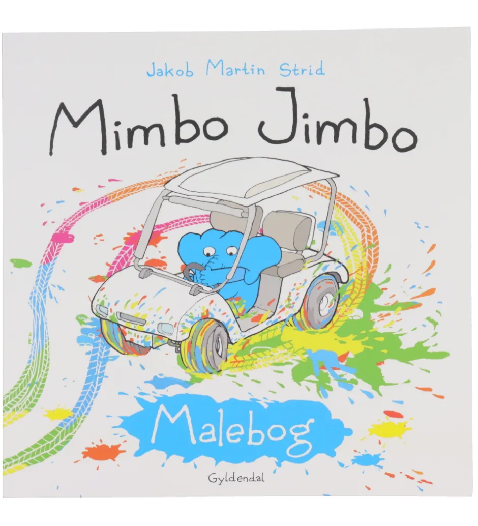 Malebog*Forlaget Gyldendal Malebog - Mimbo Jimbo - Dansk