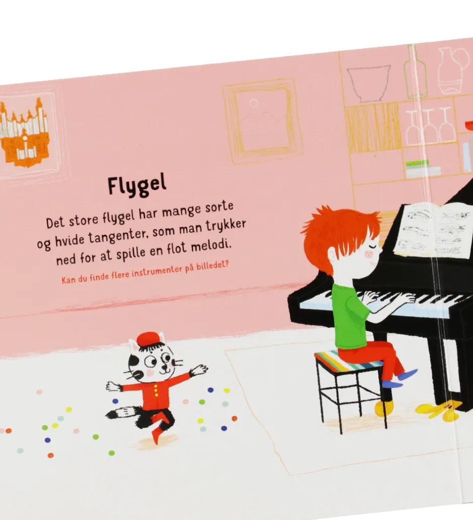 Forlaget Tukan Bog m. Lyd - Min Lille Musikbog - Musikinstrument
