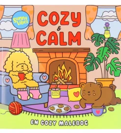 Malebog*Forlaget Tukan Malebog - Cozy Time - Sunny Vibes: Cozy & Calm