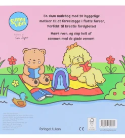 Malebog*Forlaget Tukan Malebog - Cozy Time - Sunny Vibes: Rest & Relax