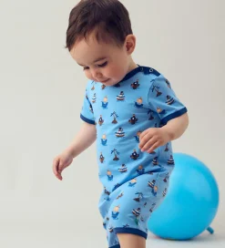 Børn Freds World Sommerdragt - Pirate - All Blue/ Papaya/ Navy