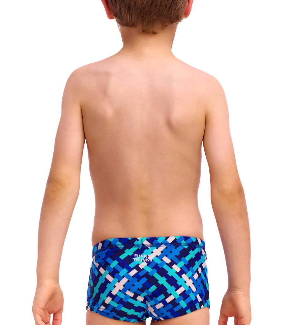 Svømmetøj|Svømning*Funkita Badebukser - Printed Trunks - UV50+ - Under Over
