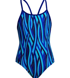 Svømmetøj|Svømning*Funkita Badedragt - Diamond Back - UV50+ - Snork City