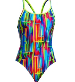 Svømmetøj* Funkita Badedragt - Diamond Back - UV50+ - The Glitch