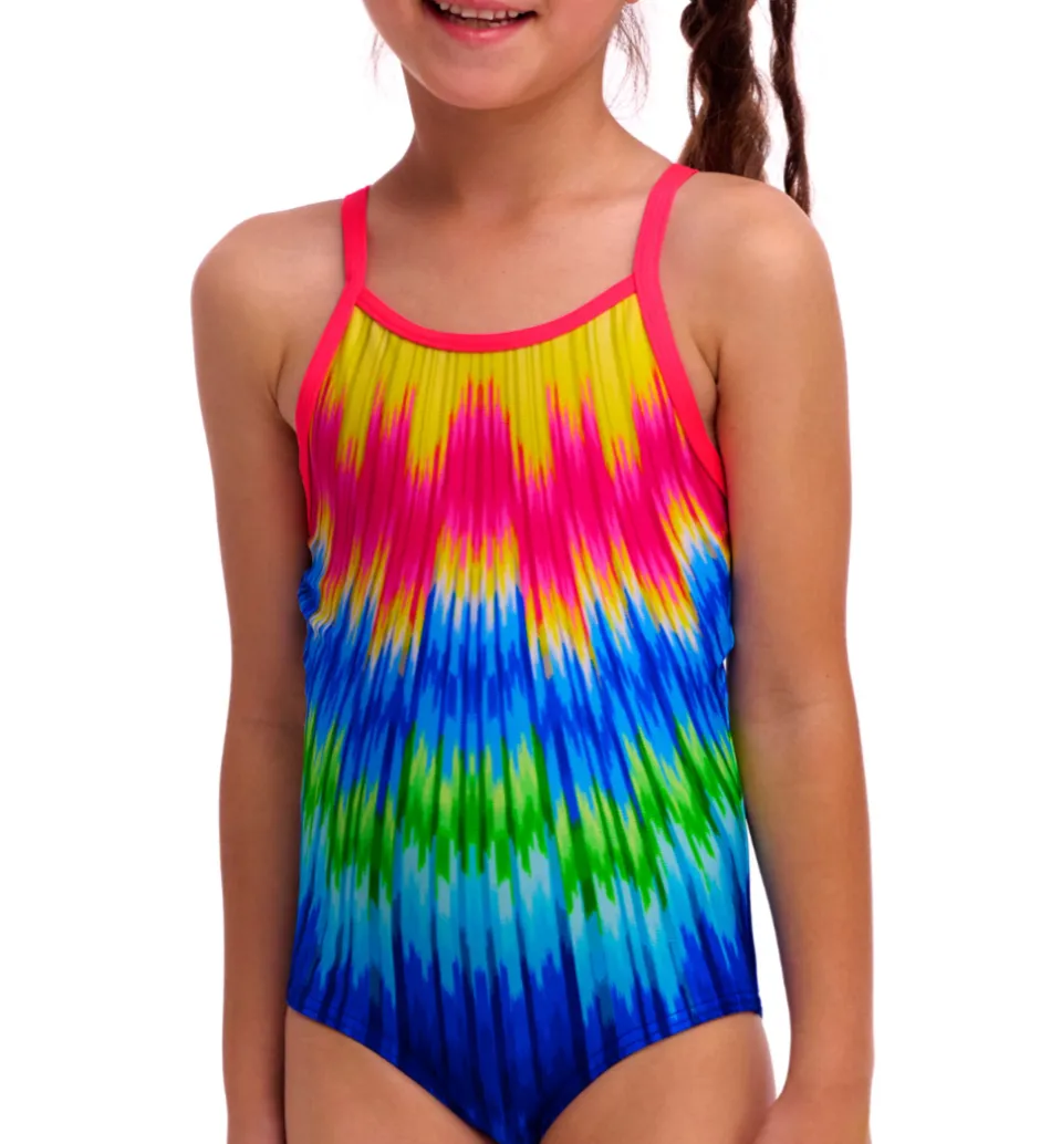 Svømmetøj|Svømning*Funkita Badedragt - Printed One - UV50+ - Fly Time