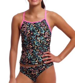 Svømmetøj|Svømning*Funkita Bikini - Swim Steady - UV50+ - Copper Cluster