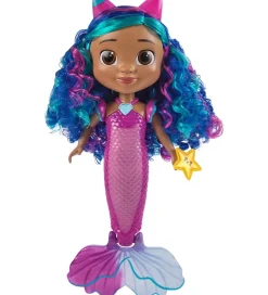 Dukker Og Tilbehør*Gabby's Dollhouse Dukke - Sing & Shine Mermaid Gabby Doll - 36 c