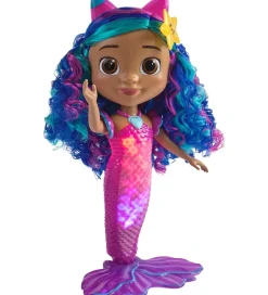 Dukker Og Tilbehør*Gabby's Dollhouse Dukke - Sing & Shine Mermaid Gabby Doll - 36 c