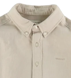 Børn GANT Skjorte - Hør/Bomuld - Putty
