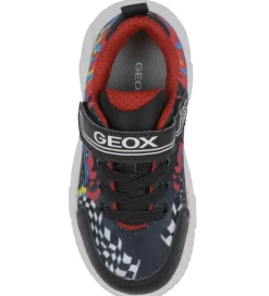 Blinkesko*Geox Blinkesko - J Wroom - Sort/Rød
