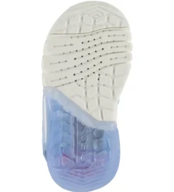 Blinkesko*Geox Sandaler m. lys - Ciberdron - Sky/Fuchsia