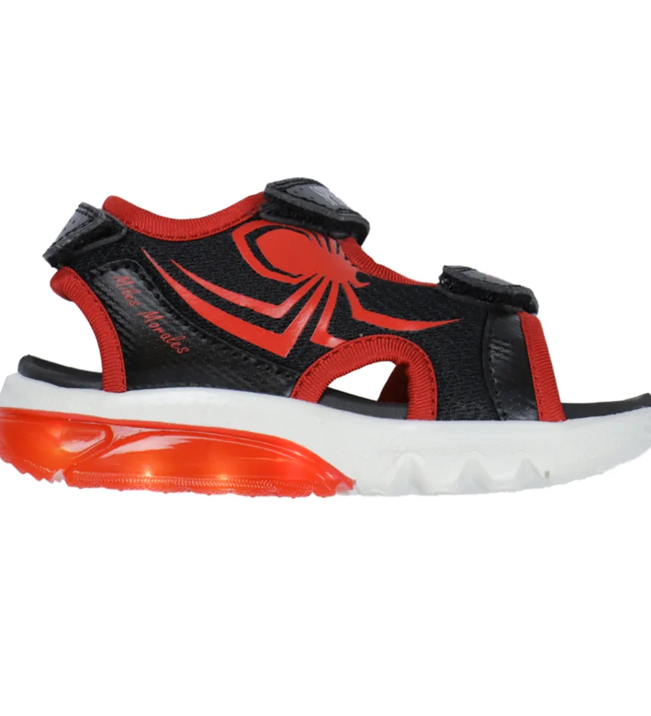 Blinkesko*Geox Sandaler m. Lys - Ciberdron - Sort/Rød