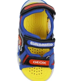 Blinkesko*Geox Sandaler m. Lys - Ciberdron - Royal/Red
