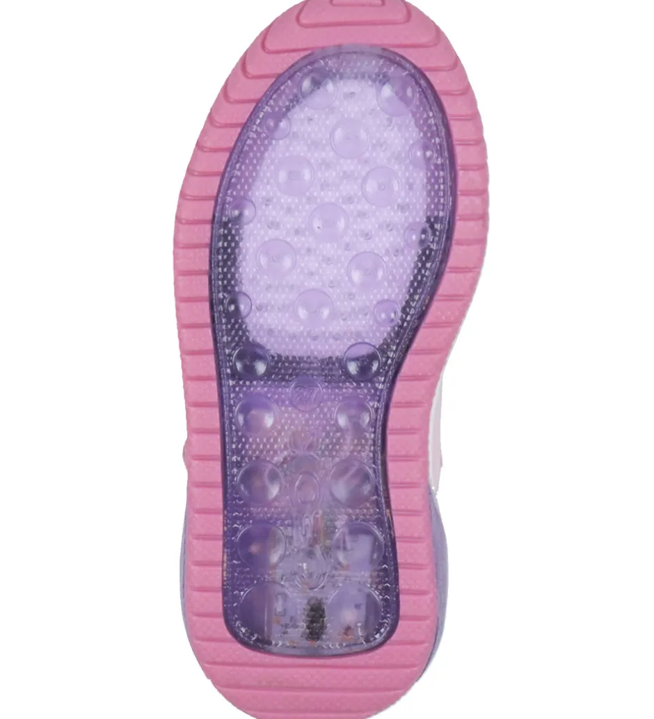 Støvler*Geox Støvler m. Lys - J Inek G A - Pink/Multicolor