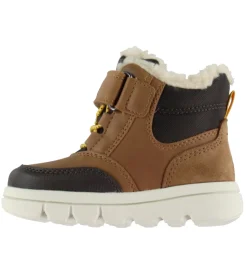 Geox Vinterstøvler - Tex - B Willaboom B ABX - Tobacco/Dk Brown