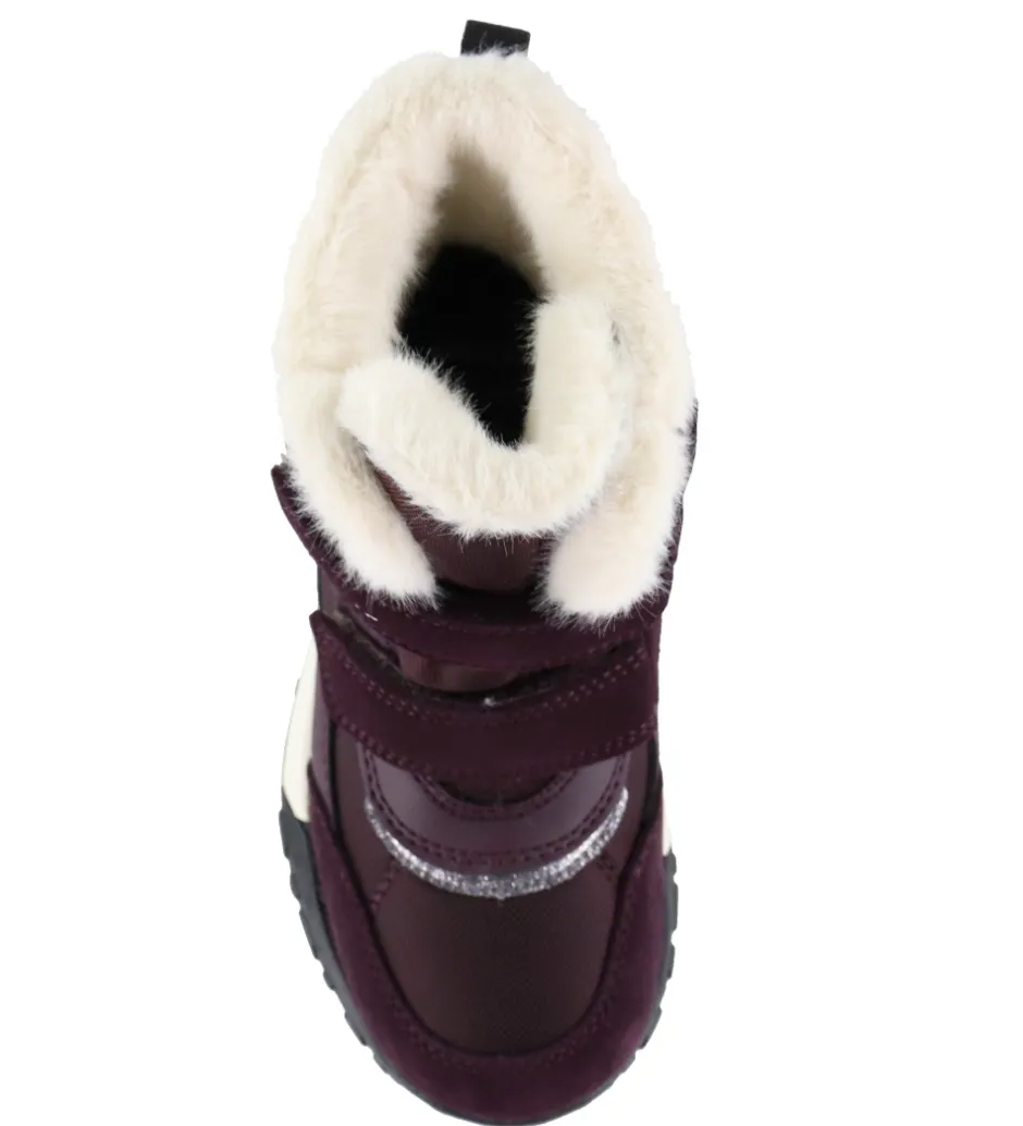 Geox Vinterstøvler - Tex - J Trekkyup B ABX - Dk Burgundy