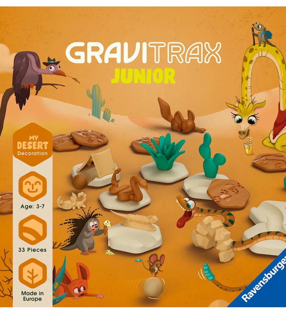 Kuglebaner*GraviTrax Junior Extension - Desert - 33 Dele