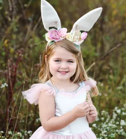 Hårbøjler*Great Pretenders Udklædning - Kjole m. Hårbøjle - Woodland Bunny