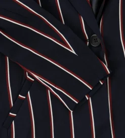 Børn Grunt Blazer - Lilly - Navy m. Striber
