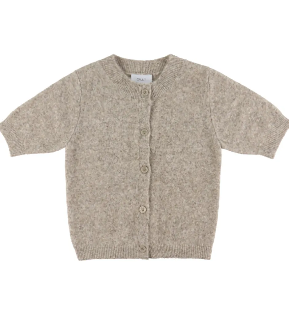 Striktrøjer*Grunt Cardigan - Strik - GrIsa - Nature