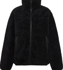Fleece*Grunt Fleecejakke - Teddy - GRLaus - Sort