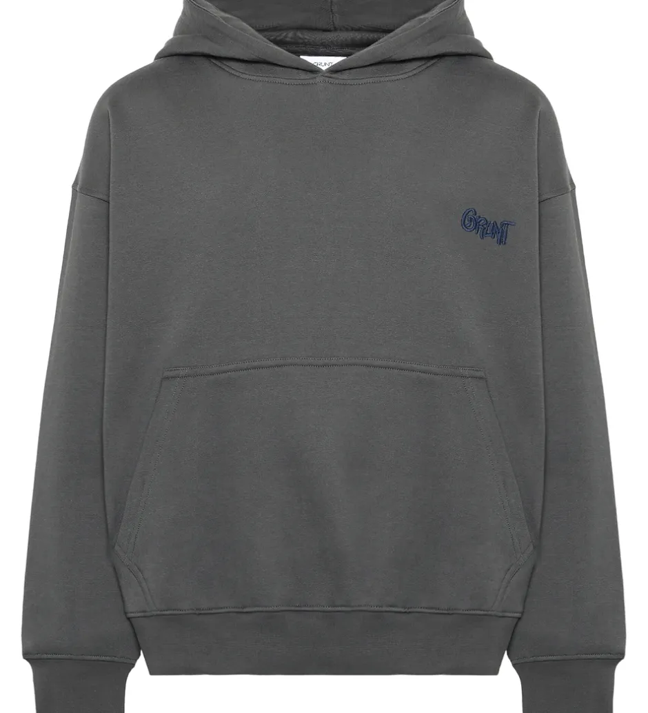 Hættetrøjer*Grunt Hættetrøje - GrBama - Dark Grey