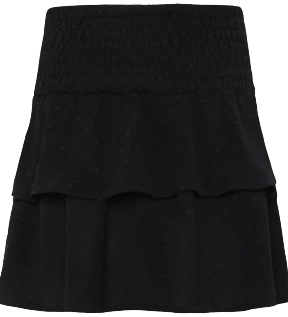 Nederdele*Grunt Nederdel - GrAnti - Dot - Black
