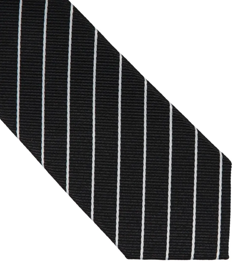 Børn Grunt Slips - Sort/Hvid