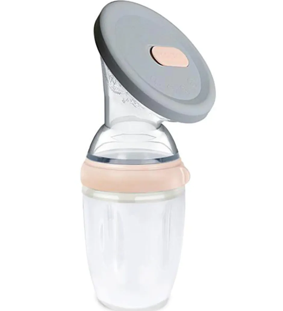 Brystpumper*Haakaa Brystpumpe m. Låg - 160 ml - Peach