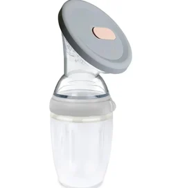 Brystpumper*Haakaa Brystpumpe m. Låg - 160 ml - Grå