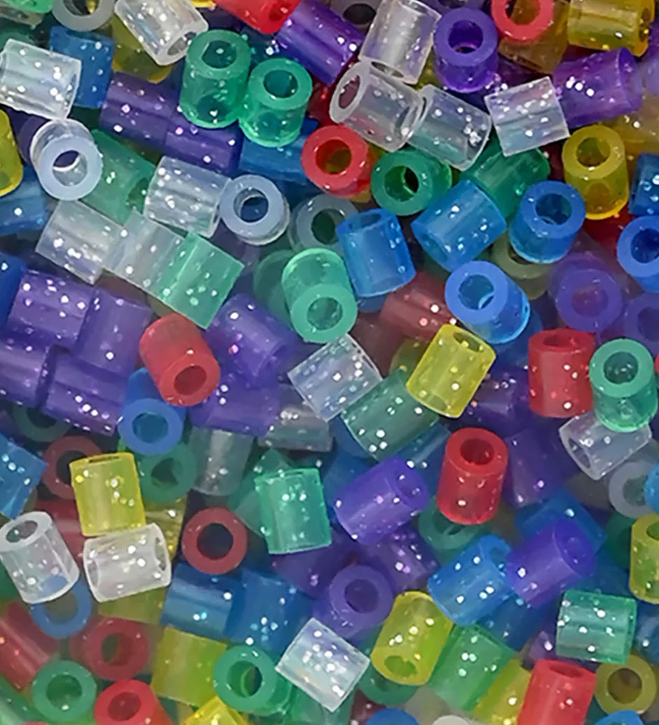 Perler*Hama Midi Perler - 30.000 stk. - 54 Glitter Mix
