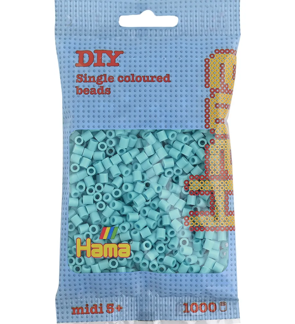Perler*Hama Midi Perler - 1000 stk. - 113 Aqua