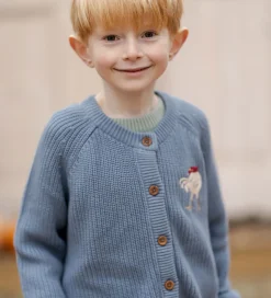 Striktrøjer*Hanevild Cardigan - Strik - Kaj - Blue Blizzard