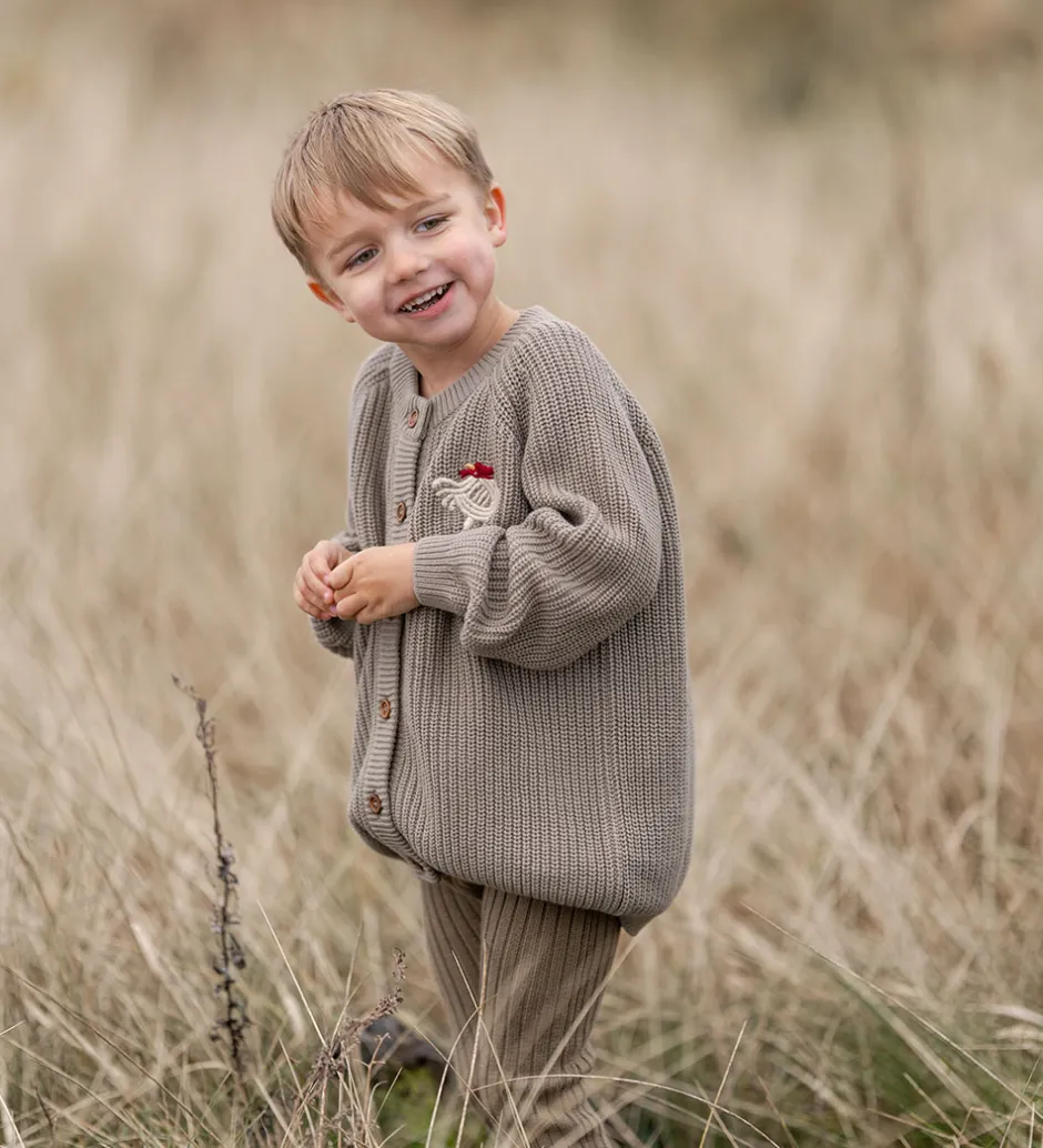 Cardigans*Hanevild Cardigan - Strik - Kaj - Caribou