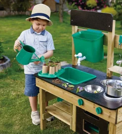 Legekøkken Og Legemøbel*Hape Udekøkken m. Tilbehør - Nature Fun