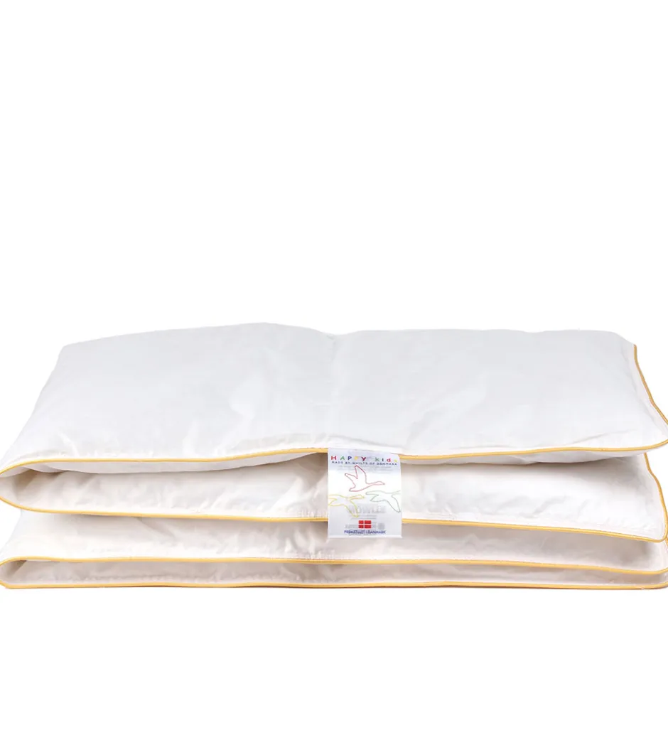 Dyner|Dyner*Happy Kids Dyne - Dun - 70x100 cm - Baby - Hvid