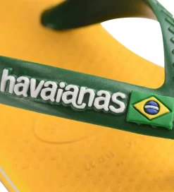 Havaianas Klipklapper - Baby Brasil Logo II - Pop Yellow/Amazon