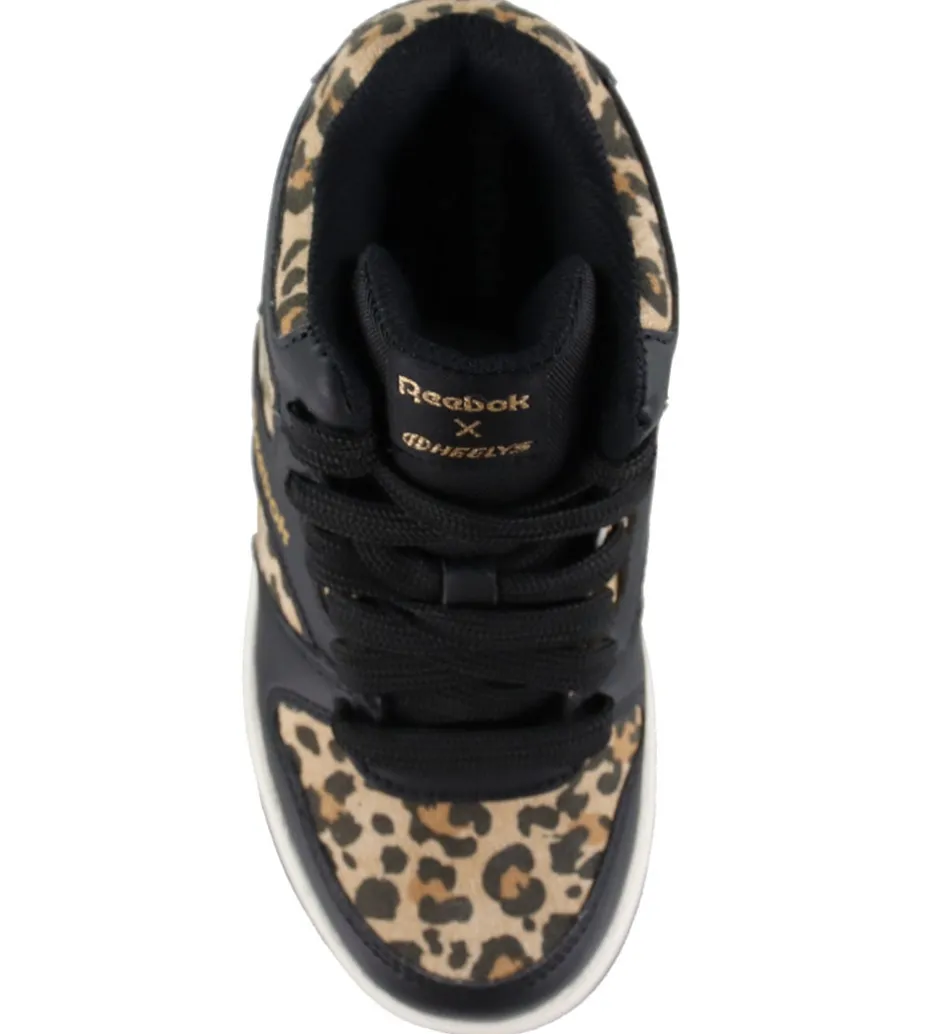 Heelys X Reebok Rullesko - BB 4500 Mid - Sort/Cheetah