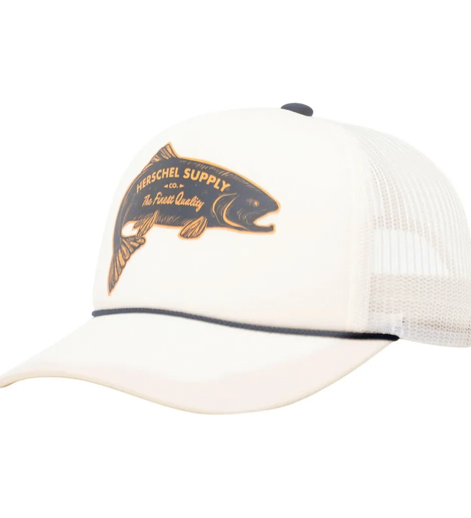 Børn Herschel Kasket - Marina Mesh - Vintage White