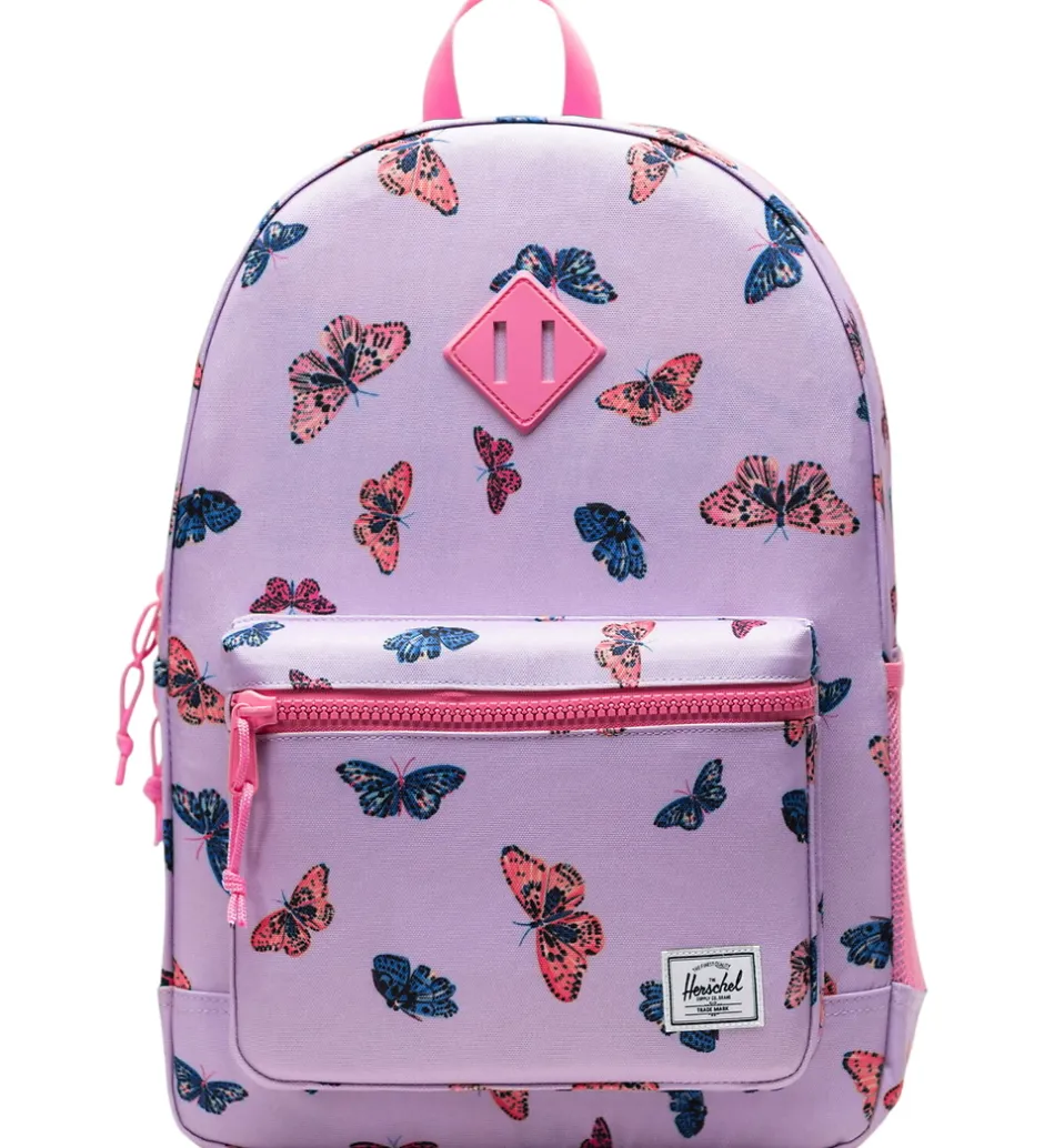 Tasker|Rygsække*Herschel Rygsæk - Heritage Youth - 26 L - Butterfly/ Lavendula