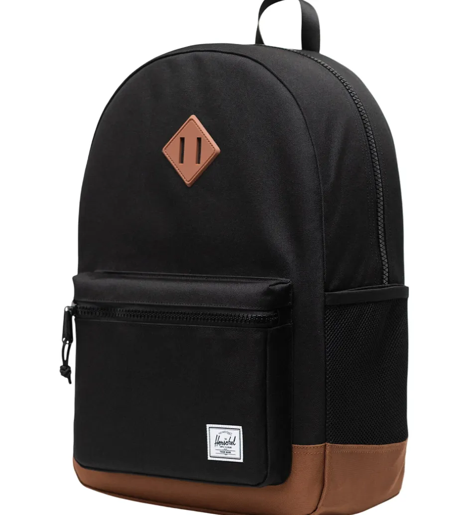 Tasker|Rygsække*Herschel Rygsæk - Heritage Youth - 26 L - Sort/Saddle Brown