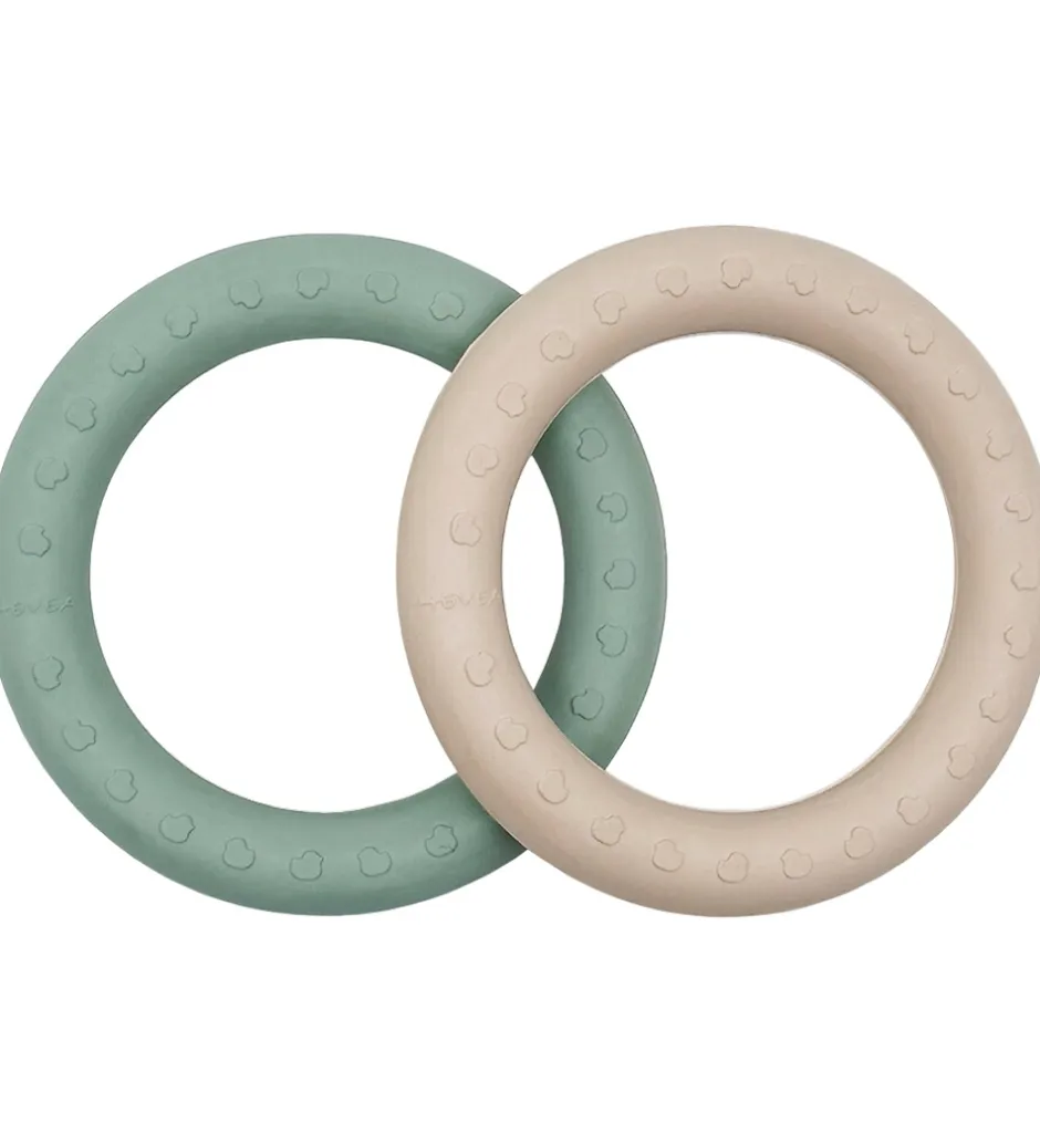 Hevea Bideringe - 2-pak - Sand & Seafoam Blue