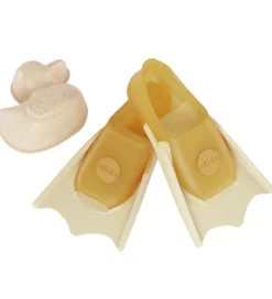 Svømmefødder*Hevea Svømmefødder - Naturgummi - Sand