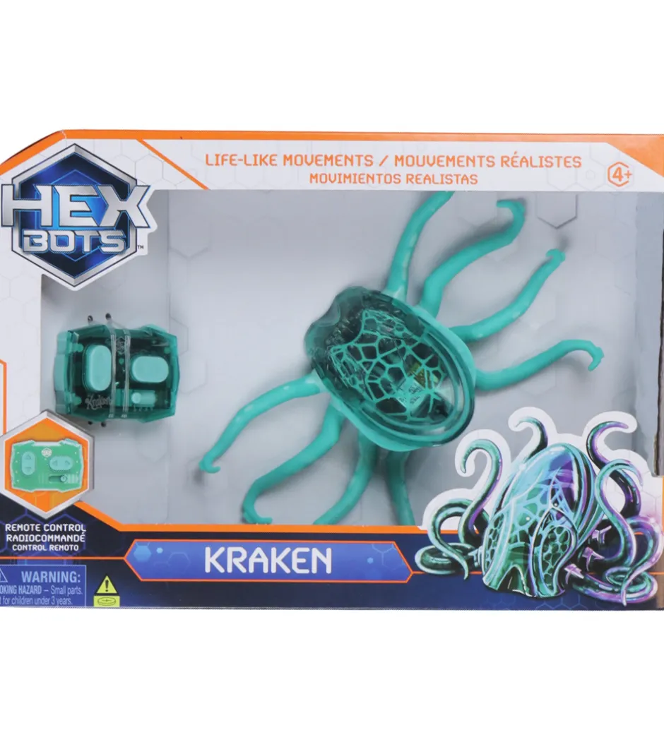 Biler, Tog Og Køretøjer*Hex Bots Fjernstyret Kraken - Grøn