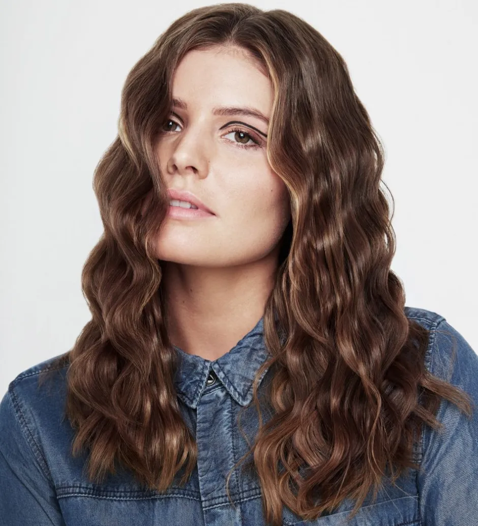 Hårstyling*HH Simonsen Midi Waver - Sort