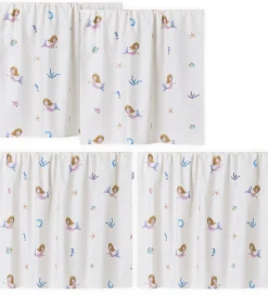 Hoppekids Forhæng Til Halvhøj Seng - 70x160 cm - Little Mermaid